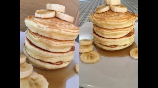 FLUFFY PANCAKES  HOW TO MAKE PANCAKES [upl. by Artiek]