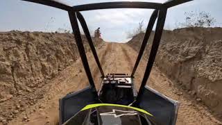 Baja SAE Michigan 2024 Hill Climb Crash  Blue Devil Motorsports  Lawrence Technological University [upl. by Allbee]