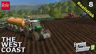 Farming Simulator 2017  The West Coast  Episode 8 Dansk [upl. by Enomrej]