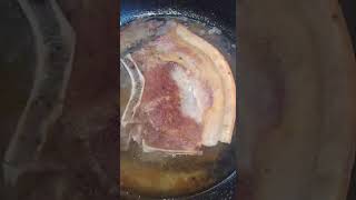 Fry Pork shop guys youtubeshorts food [upl. by Dnomayd]