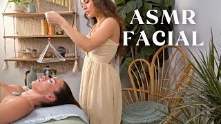 ASMR FACIAL Esthetician Treatment For The Skin amp Spirit [upl. by Ennaus]