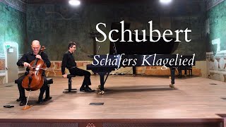 Schubert Schäfers Klagelied for Cello amp Piano [upl. by Quitt]