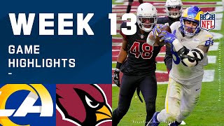 Rams vs Cardinals Week 13 Highlights  NFL 2020 [upl. by Sands895]