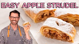 Easy Apple Strudel Recipe [upl. by Joshua]