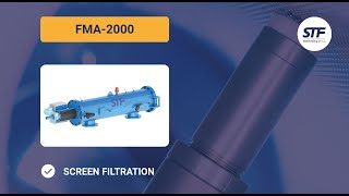 💧✔ FMA2000  Filtro de malla autolimpiante  STF Filters  Español [upl. by Lukash]