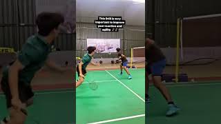 TRAINING ‼️✅ badminton jadwalpertandinganbadminton2023 indonesia badmintonlovers 2024shorts [upl. by Eisset874]