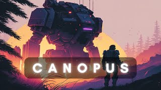 CANOPUS  A Synthwave Mix for Mechwarriors [upl. by Hermie185]