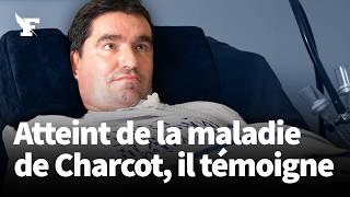 Ludovic Besombes atteint de la maladie de Charcot «Oui je suis heureux» [upl. by Cykana921]