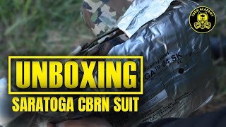 UNBOXING  Saratoga CBRN suit [upl. by Maggio]