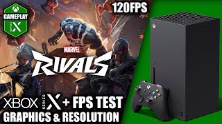 Marvel Rivals  Xbox Series X Gameplay  FPS Test [upl. by Eniortna]