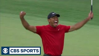 Tiger Woods wins the 2019 Masters  Golf  CBS Sports [upl. by Erkan]