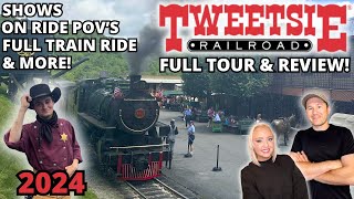 Tweetsie Railroad FULL Tour amp Review  Train Ride POV LIVE Shows Ride POVs amp More 2024 [upl. by Hazlett]