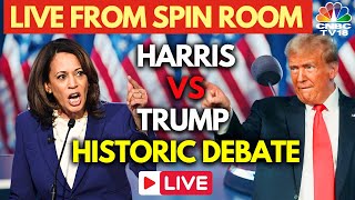 LIVE Donald Trump Vs Kamala Harris Face Off in Presidential Debate 2024  US Elections 2024  N18G [upl. by Xena]