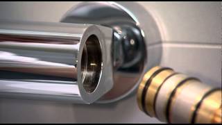 Exposed shower valve  Thermostatic cartridge maintenance replacement and calibration [upl. by Adaiha]