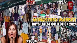 Monastery Market Kashmere Gate 2024🤯Latest Boys Collection  Monastery Market Delhi [upl. by Fons622]