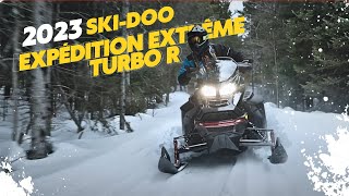 Essai  SkiDoo Expedition Xtreme 2023  Puissance amp Performance ROTAX 900 ACE Turbo R [upl. by Ramon936]