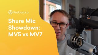 Shure MV Showdown  MV5 vs MV7 [upl. by Blount]