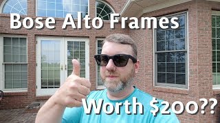 Bose Alto Frames Would You Pay 200 for Better Bluetooth Sunglasses [upl. by Amick908]