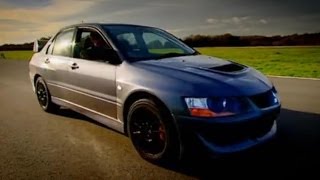 Evo vs Lamborghini Part 2  Top Gear  BBC [upl. by Leahcimrej480]