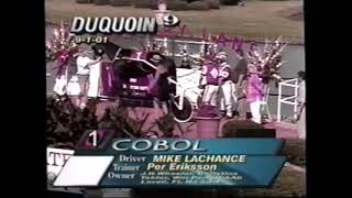 2001 DuQuoin State Fair COBOL Mike Lachance World Trotting Derby Heat 2 [upl. by Anivid]