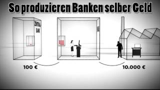 ENDLICH Geldschöpfung der Banken  in 1 Minute erklärt MUST SEE [upl. by Acquah409]