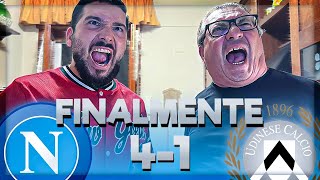 SIAMO RITORNATI‼️SPETTACOLO AL MARADONA…NAPOLIUDINESE 41 [upl. by Elene]