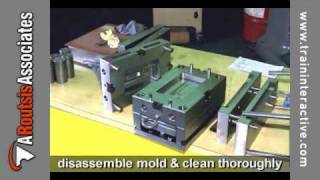 Injection Mold Maintenance excerpt [upl. by Bausch736]