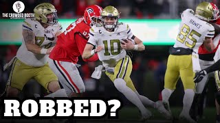 Did Georgia Tech get robbed against Georgia [upl. by Thais]