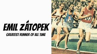 Emil ZátopekGreatest Runner of All Time [upl. by Euqina84]