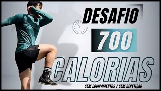 TREINO FÁCIL para GASTAR 🔥700 calorias  INICIANTES  18 minutos  HIIT [upl. by Duvall]