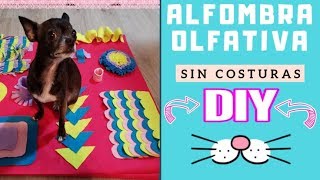 Como hacer Alfombra Olfativa para perros SIN COSTURAS ♥ alfombraolfativa diyperros [upl. by Nea]