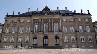 Amalienborg Copenhague  Denmark  Ultra 4 K [upl. by Torrey]