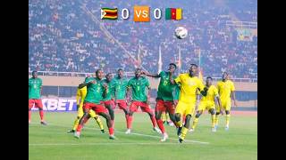 Éliminatoire CAN Maroc 2025  Zimbabwé vs Cameroun ◕ 𝕃ℝ𝔻𝟚𝟛𝟟 [upl. by Bor731]