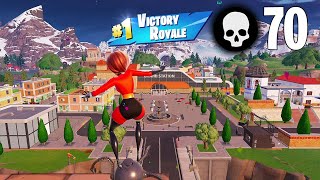 70 Elimination Solo vs Squads Wins Fortnite Chapter 5 Season 4 Ps4 Controller Gameplay [upl. by Abihsat]