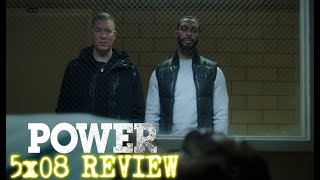 POWER  SEASON 5 EPISODE 8  A FRIEND OF THE FAMILY  REVIEW [upl. by Abramo]