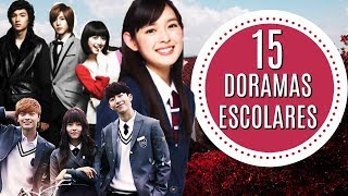 15 DORAMAS ESCOLARES QUE NO TE PUEDES PERDER  Melidrama [upl. by Kciredor179]