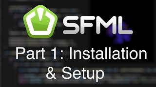 C SFML Tutorial Installation [upl. by Yrelbmik]