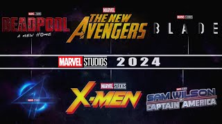 NEW OFFICIAL MARVEL STUDIOS 202425 RELEASE SCHEDULE REVEALED [upl. by Shiekh]