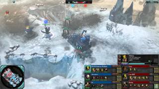 DoW2 Retribution  3v3  Wildbold  Necronlord  Jin vs Casey  I am BOT  Burning [upl. by Aryaz]