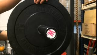 Reviewing the OneFitWonder Wonder Woman 15kg Barbell [upl. by Wilhide]