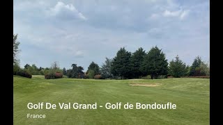 Vlog  2 premiers trou golf de valgrand Bondoufle [upl. by Whittaker]