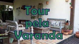 Tour Pela Varanda  Minhas Plantas  Página da Kika [upl. by Obla332]