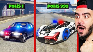 HER KAZA YAPTIÄIMDA SÃœPER POLIS ARABALARI GELIYOR  GTA 5 MODS [upl. by Atte]