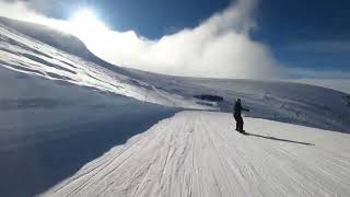 Zermatt 2023 POV Ski  Runs 85838173 Matterhorn Glacier Paradise  Trockener Steg  4K [upl. by Hcone]