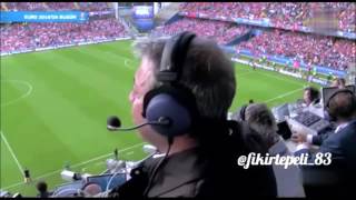 turkiye cek cumhuriyeti maci spikeri melih sendil ve gol anlari bizbittidemedenbitmez tur [upl. by O'Meara511]