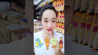 My house sells all kinds of snacks pigs corn rabbit ears hearts asmr eating food challenge [upl. by Airam]