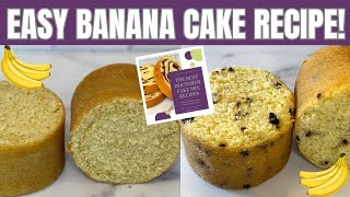 BANANA CAKE RECIPE from a YELLOW MIX [upl. by Emily456]