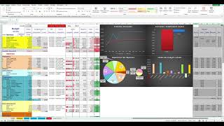 Finances personnelles Excel budget fortune et placements [upl. by Kenon969]