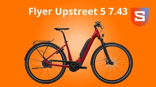 Flyer Upstreet 5 743  Superfietsennl [upl. by Neersin]