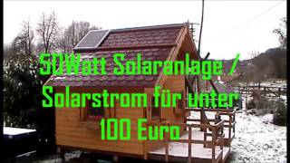 Solaranlage für unter 100 Euro [upl. by Else]